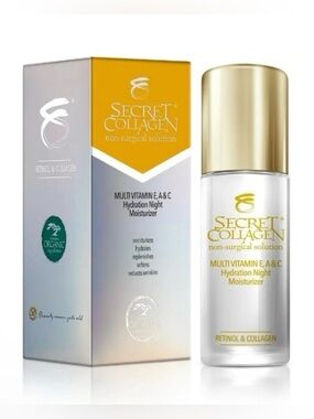 Secret Collagen Multi Vitamin E, A & C Hydration Night Moisturizer $395 Retail